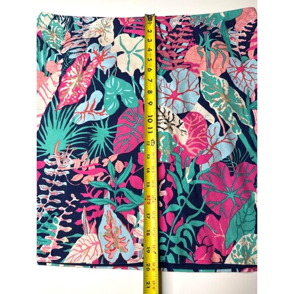 Talbots Womens Tropical Print Skort Cotton & Spandex Blend Size 18 - Picture 5 of 6